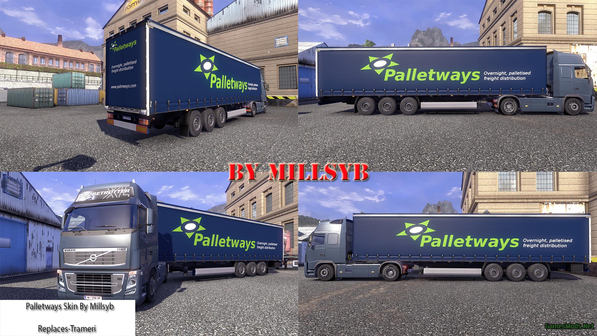 Palletways trailer