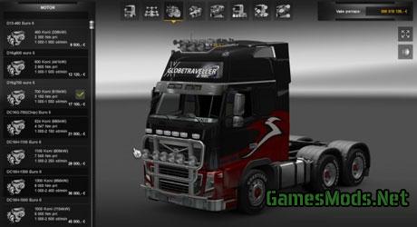 Volvo FH16 new motors