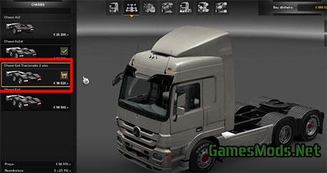 6Г—2 traditional chassis