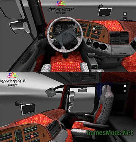 Mercedes Benz pearl interior