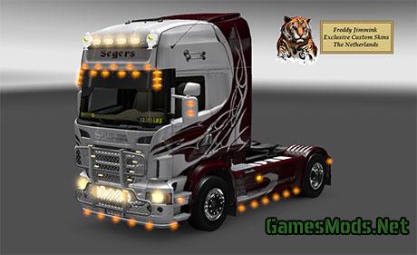 Scania R730 V4 Dirk Segers