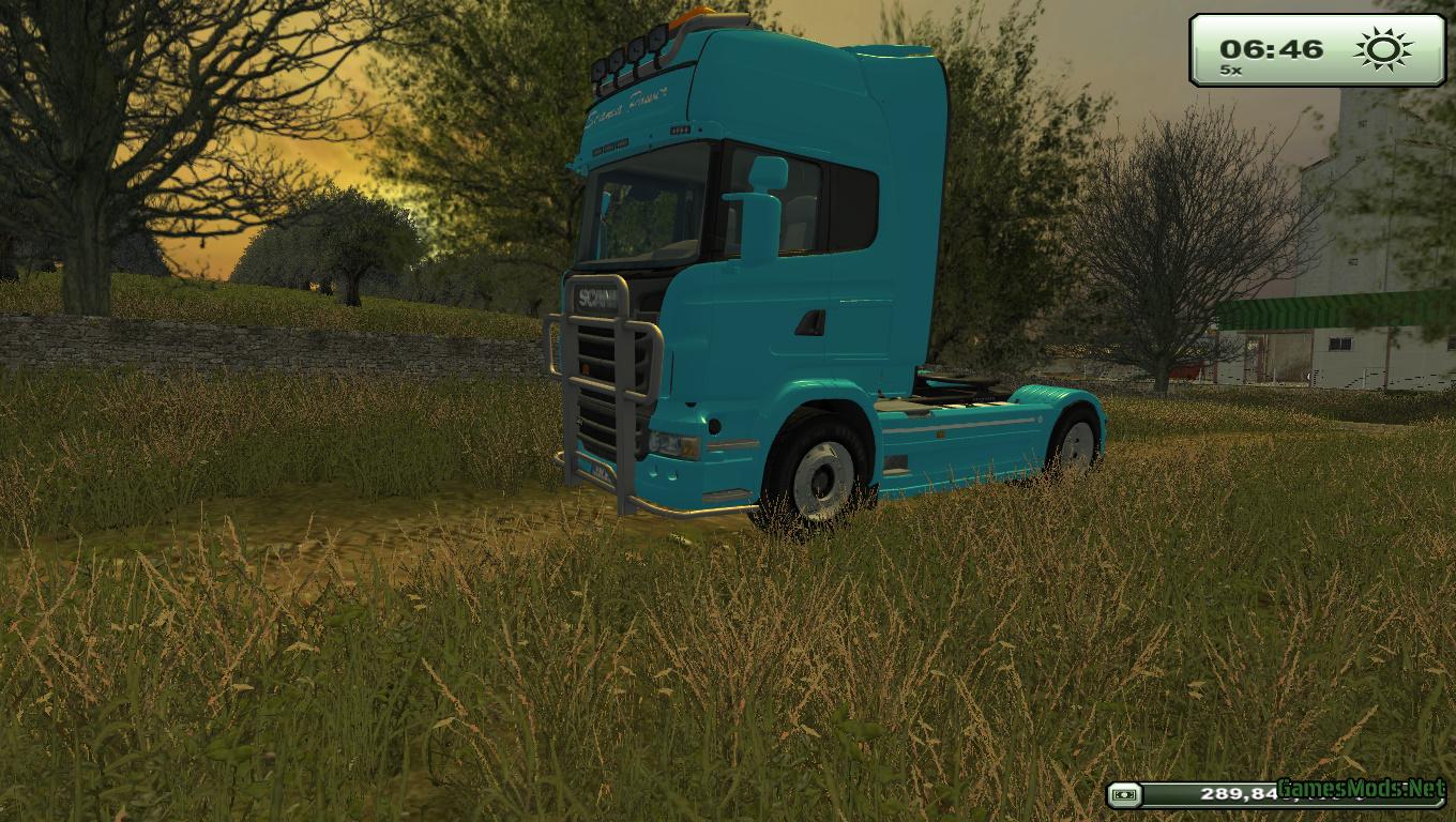 Scania r560 blue v 1.0 [MP]
