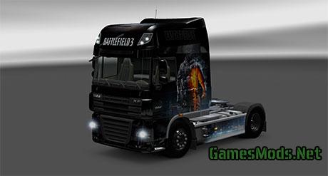 DAF Battlefield 3 skin